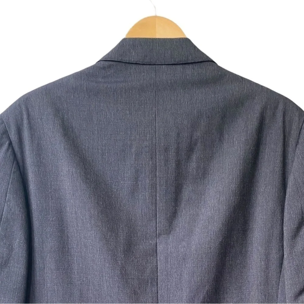 Brooks‎ Brothers 100% Wool Size 44 Navy Blue Sport Coat Suit Jacket